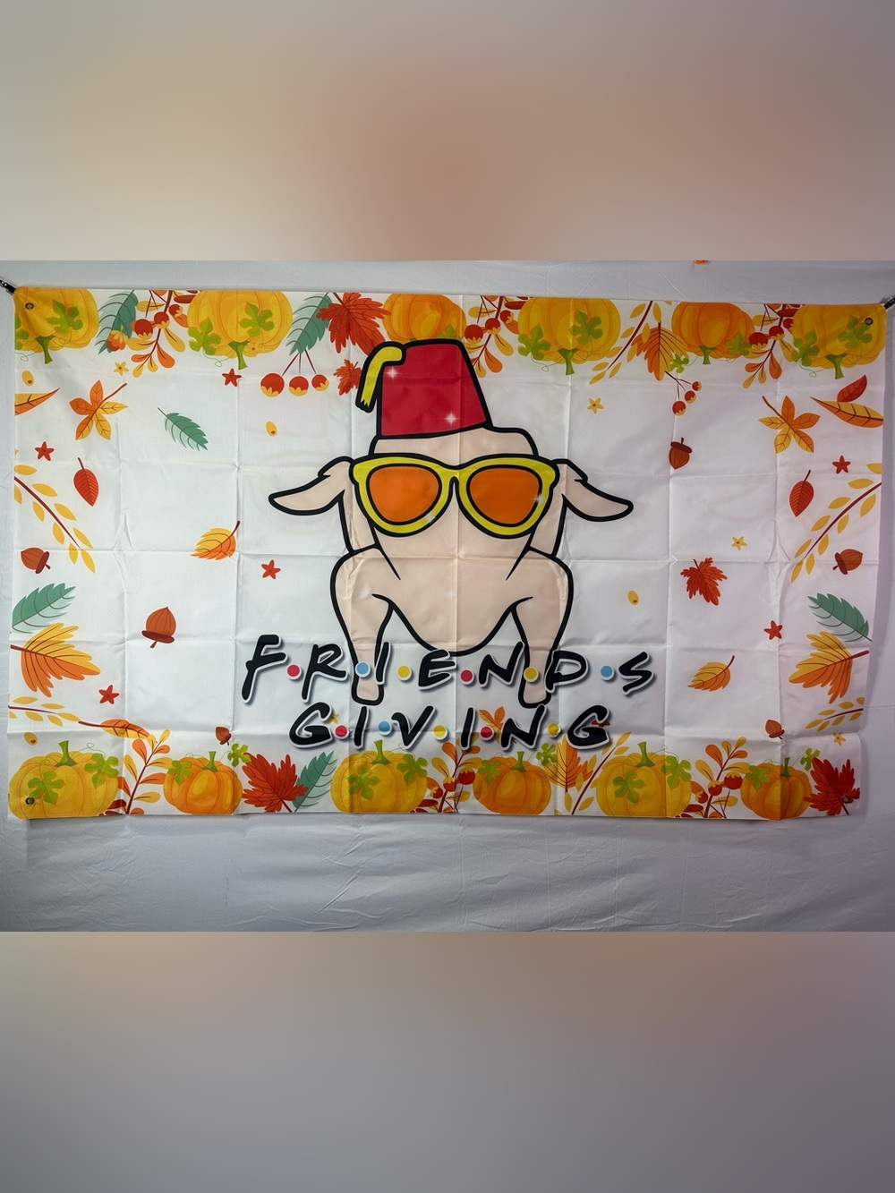 Friends Giving Backdrop Banner 45.3’’ x 70.8’’